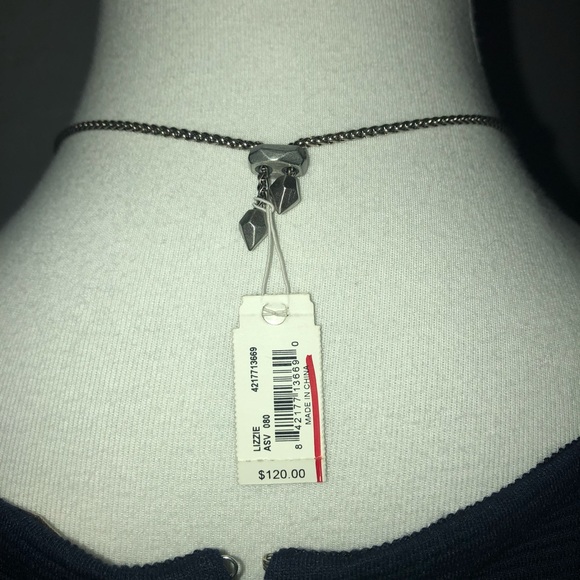 NEW! Kendra Scott Lizzie Drusy Necklace - Picture 5 of 5